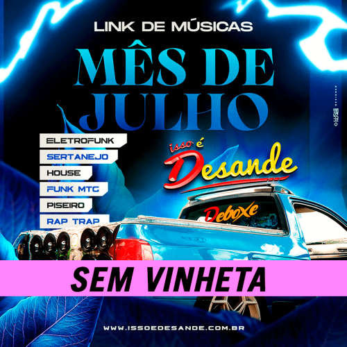 CD DE MUSICAS JULHO 2024 sem vin